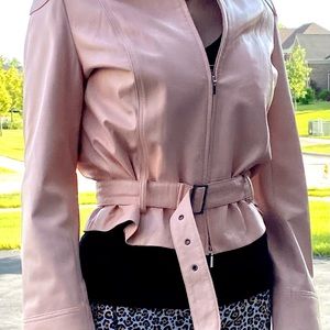 Nicola Bexti Italian leather at its finest. Soft pink. Lightweight and comfort